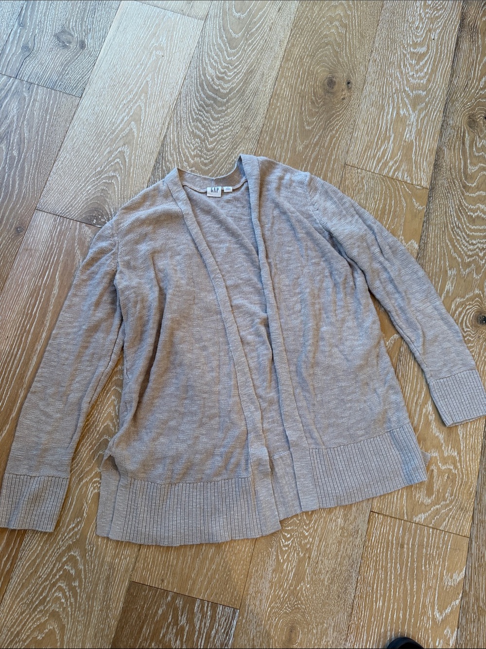 GAP Tan Sweater Cardigan Size Small